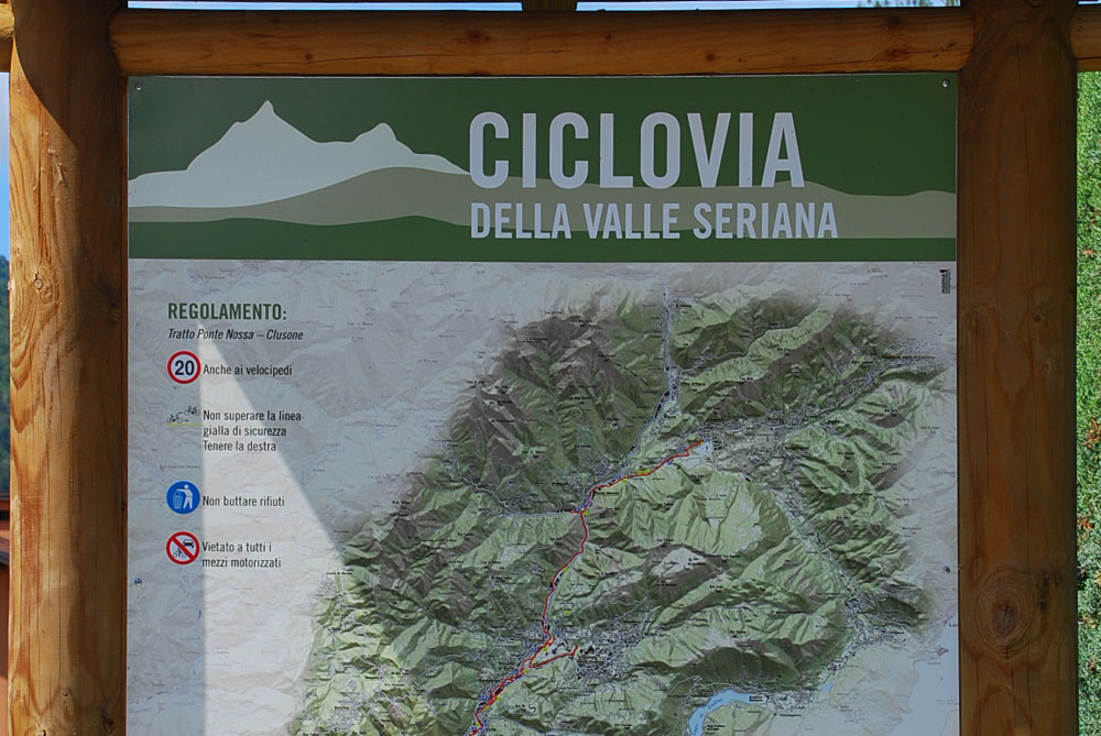 Cycle path of river Serio - Sito ufficiale Valseriana e Val di Scalve